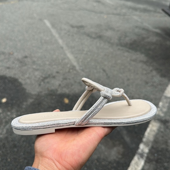 Miller knotted pave emebllished crystal/suede - Picture 5 of 5